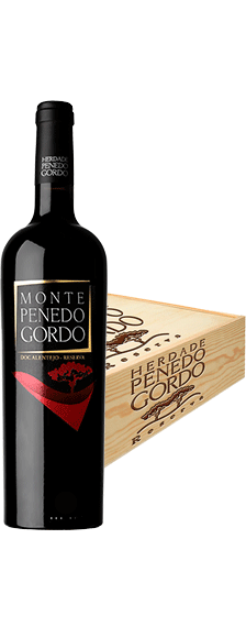 Monte Penedo Gordo 3 bouteilles bo&icirc;te en bois