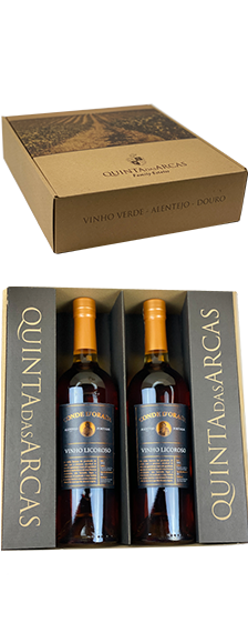 Caixa 2 garrafa Vinho Licoroso Conde d&#039;Orada